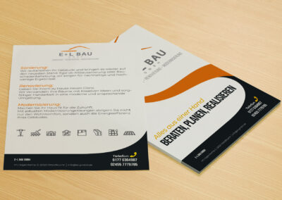 Flyer E+L Bau
