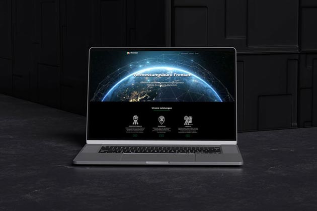 Webdesign Landvermesser Frenken